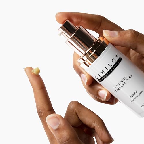 DRMTLGY 0.5% Retinol Serum for Face - Anti Wrinkle Serum with Vitamin C and Vitamin E - Retin A Anti Aging Serum - Made in the USA 0.5% Resurfacing Retinol Serum