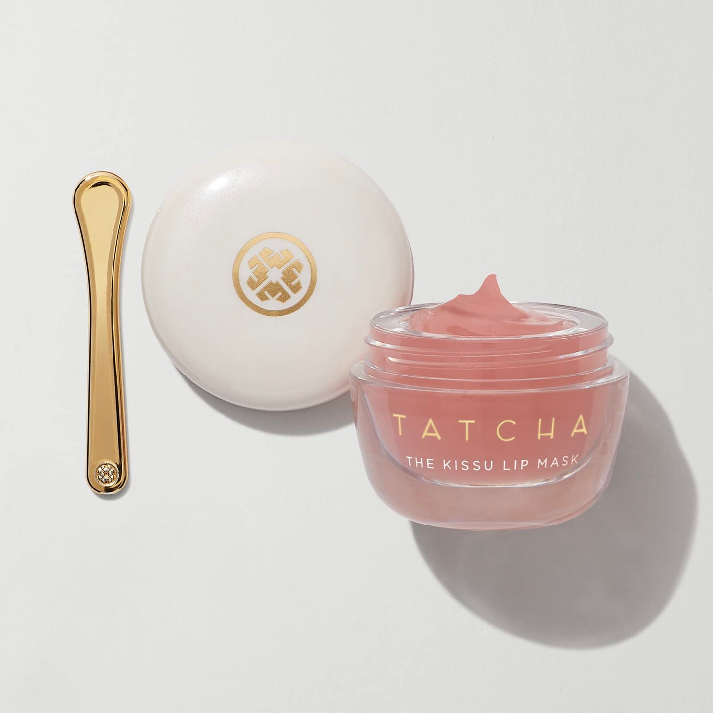 Tatcha Kissu Lip Mask Scrub | Plumps The Look of Fine Lines & Wrinkles, 9.0 G | 0.32 oz